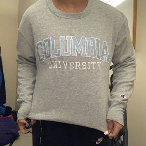 Columbia University crew neck